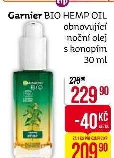 Olej pleťový bio Garnier