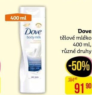 Tělové mléko Dove