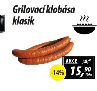 Grilovací klobása