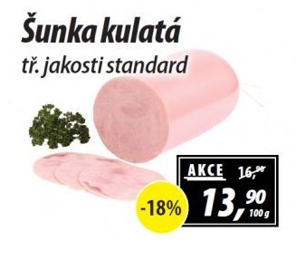 Šunka kulatá standard