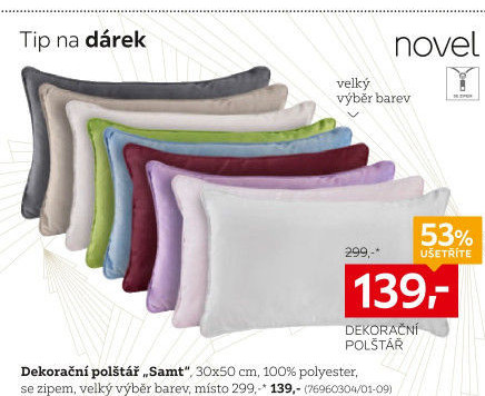 DEKORAČNÍ POLŠTÁŘ