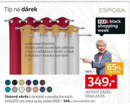 HOTOVÝ ZÁVĚS