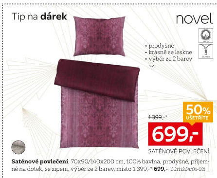 SATÉNOVÉ POVLEČENÍ