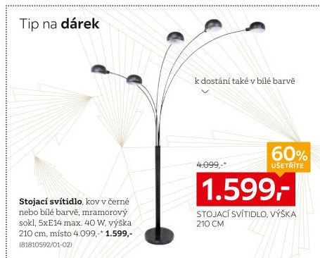 STOJACÍ SVÍTIDLO