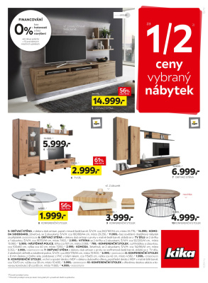 akční leták Kika nábytek 17.5.2021-30.5.2021