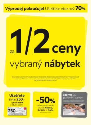 akční leták Kika nábytek 17.5.2021-30.5.2021