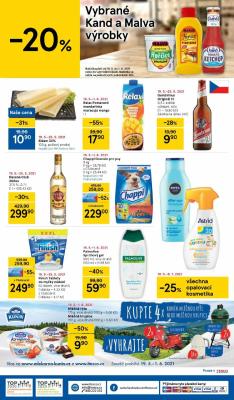 akční leták Tesco 19.5.2021-25.5.2021