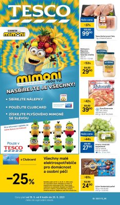 akční leták Tesco 19.5.2021-25.5.2021