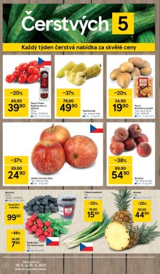 akční leták Tesco 19.5.2021-25.5.2021