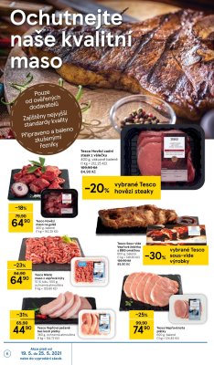 akční leták Tesco 19.5.2021-25.5.2021