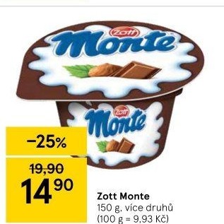 Dezert Monte Zott