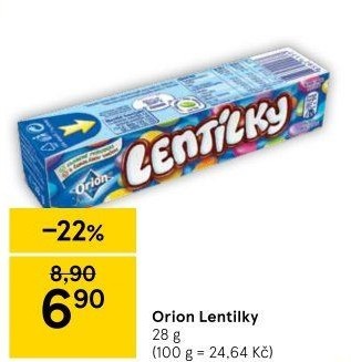 Lentilky Orion