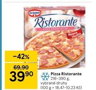 Pizza mražená Ristorante Dr. Oetker