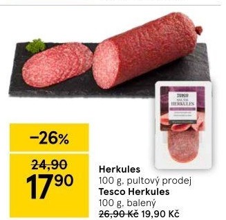 Salám Herkules Tesco