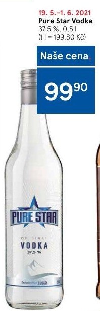 Vodka Pure Star