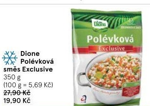 Zeleninová polévková směs mražená Exclusive Dione