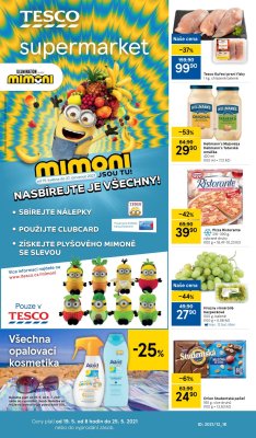 akční leták Tesco 19.5.2021-25.5.2021