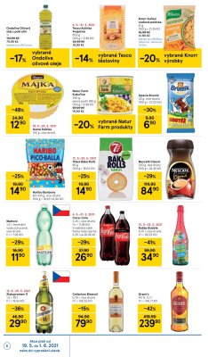 akční leták Tesco 19.5.2021-25.5.2021