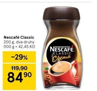 Instantní káva Nescafé Classic