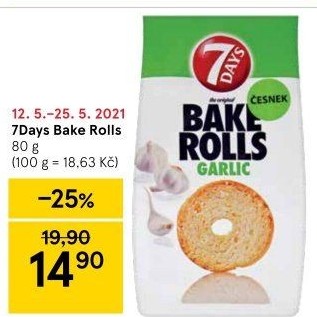 Krekry Bake rolls 7 Days