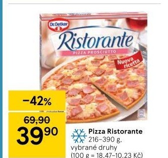 Pizza mražená Ristorante Dr. Oetker