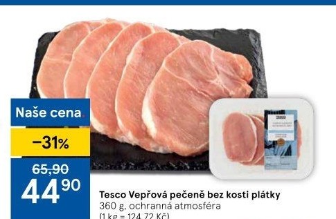 Vepřová pečeně bez kosti Tesco