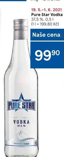 Vodka Pure Star