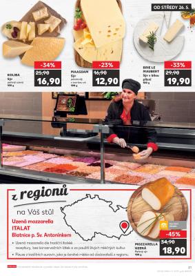 akční leták Kaufland 26.5.2021-1.6.2021