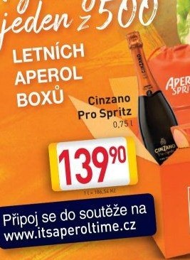 Aperitiv Pro Spritz Cinzano