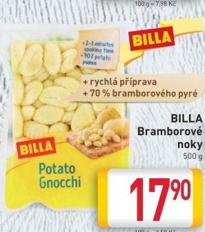 Noky bramborové Billa