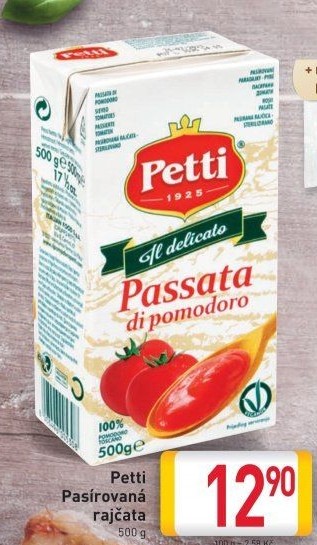 Pasírovaná rajčata Petti