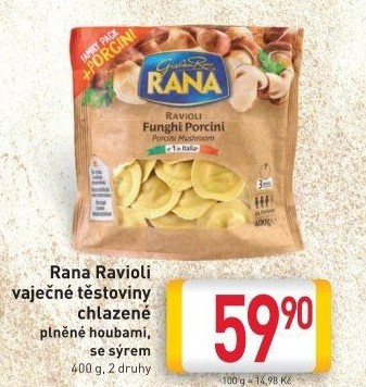 Ravioli chlazené Giovanni Rana