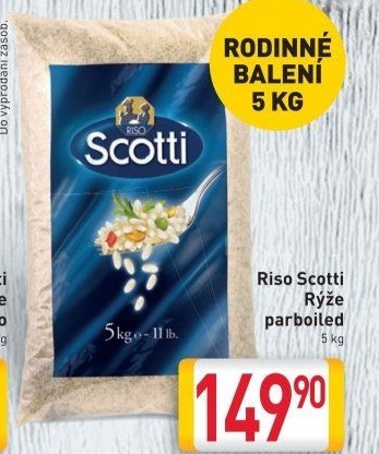 Rýže parboiled Scotti