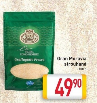 Sýr strouhaný Gran Moravia