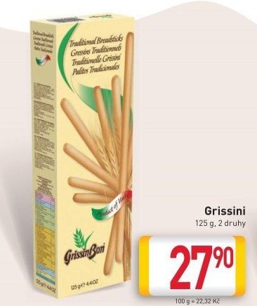 Tyčinky Grissini GrissinBon
