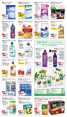 akční leták Barvy a laky drogerie 25.5.2021-13.6.2021