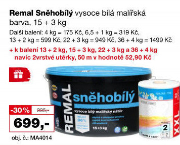 Interiérová barva Remal