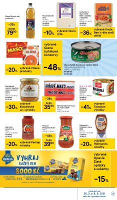 akční leták Tesco 26.5.2021-1.6.2021