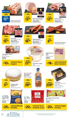 akční leták Tesco 26.5.2021-1.6.2021