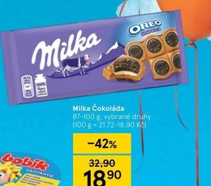 Čokoláda Milka