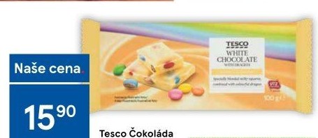 Čokoláda Tesco