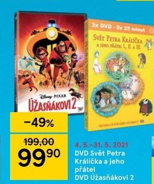 DVD Svět Petra Králíčka a jeho přátel