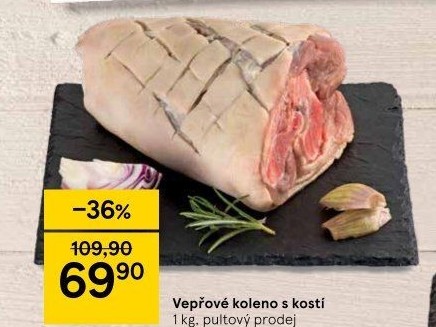 Koleno vepřové s kostí