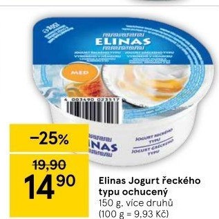 Ochucený jogurt řecký Elinas