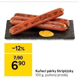 Párky kuřecí striptýzky