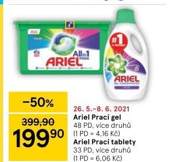 Prací gel Ariel