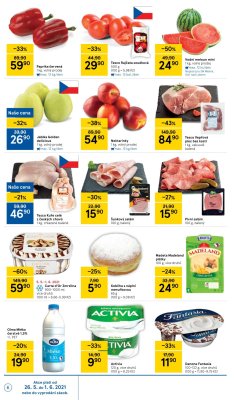 akční leták Tesco 26.5.2021-1.6.2021