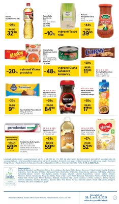 akční leták Tesco 26.5.2021-1.6.2021