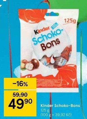 Bonbony Schokobons Kinder