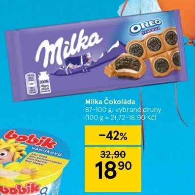 Čokoláda Milka